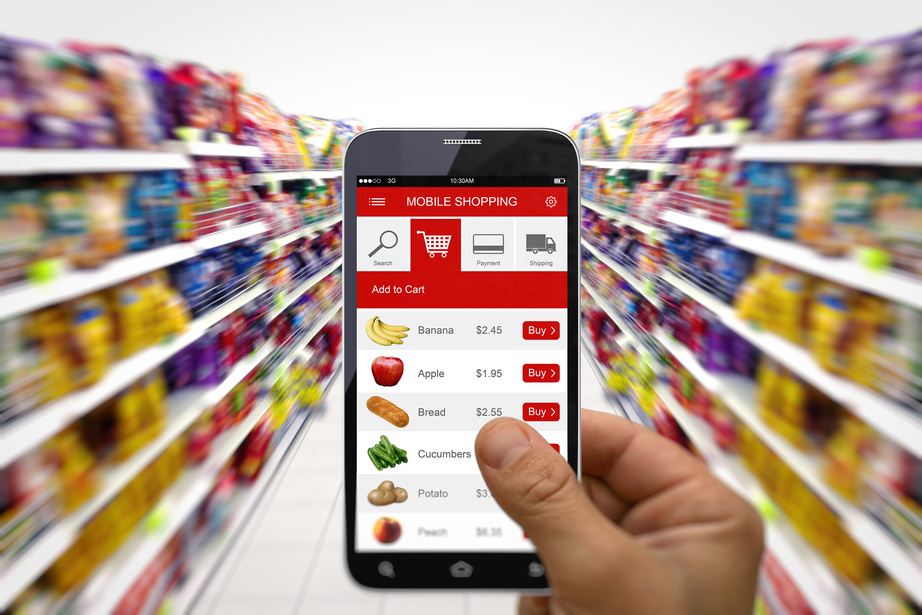 Supermarket e-commerce mobile phone shopping app